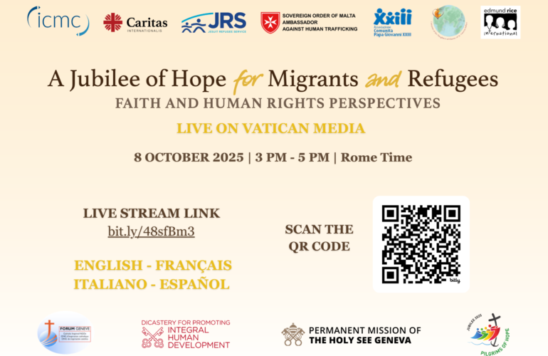 A Jubilee of Hope for Migrants and Refugees: Faith and Human Rights Perspectives 