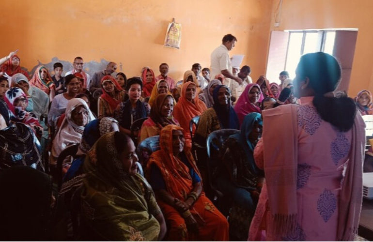 Capacity-building programme for 76 migrant workers living in Bastar, Ganjdundwara, and Kasganj, Uttar Pradesh, held on November 16 2024 by ICMC member the Conference of Catholic Bishops of India (CCBI), with ICMC support